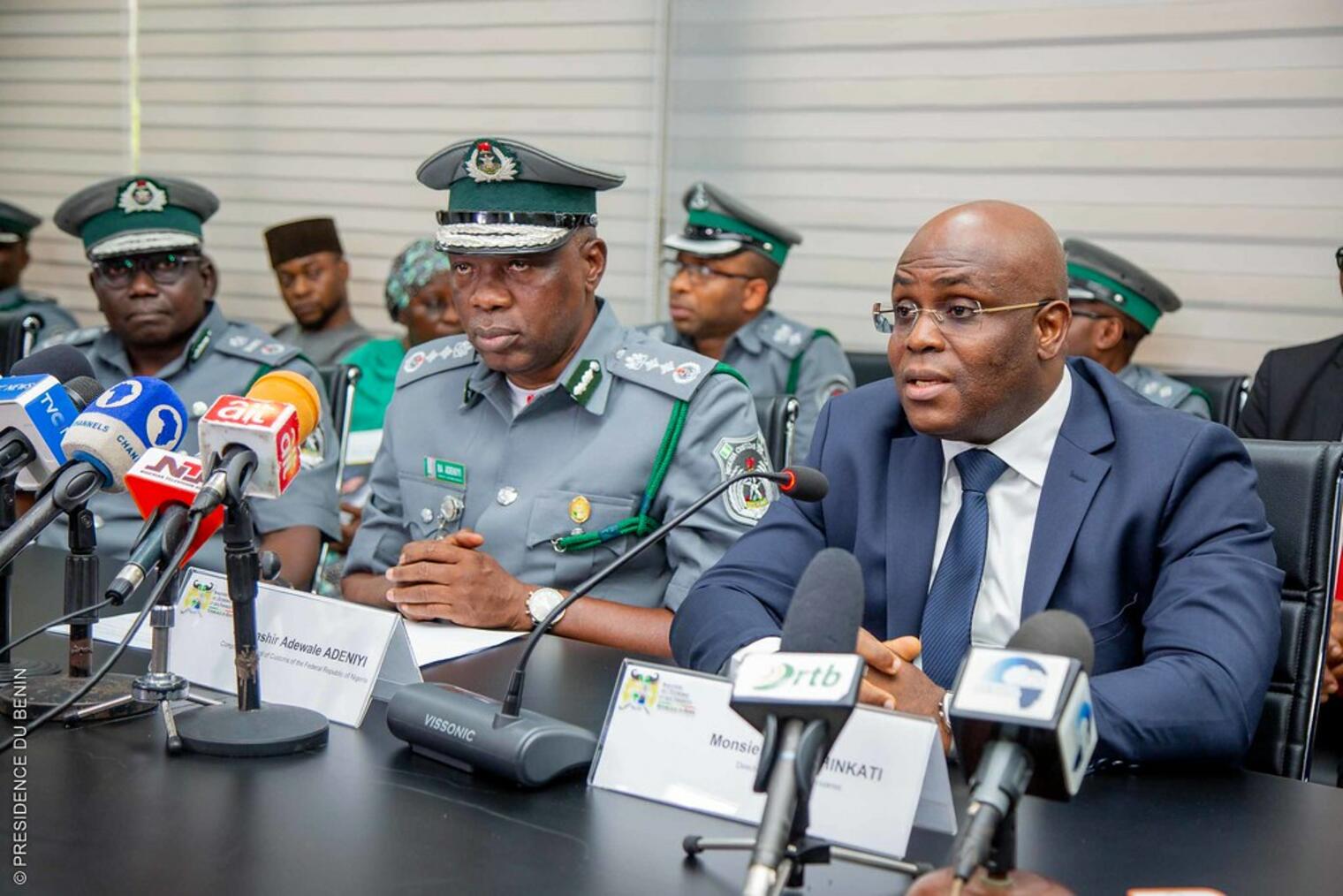 Visite de travail au Bénin du Directeur Général des Douanes du Nigéria : Vers la redynamisation des échanges commerciaux entre le grand voisin de l’Est et notre pays