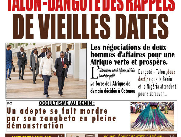 RELATION DIPLOMATIQUE ENTRE LE BENIN et LE NIGERIA