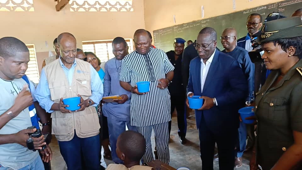 VISITE AUX ENFANTS RÉFUGIÉS BURKINABÉ ET LEURS PARENTS DANS LA COMMUNE DE MATÉRI