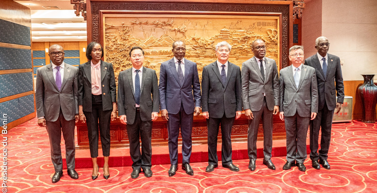 DIPLOMATIE ENTRE LE BÉNIN ET LA CHINE: PATRICE TALON EXPLORE CE PAYS DE GRANDS RÊVES