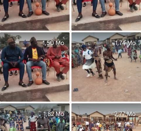 CÉLÉBRATION DE LA FÊTE DU 1 ER JANVIER À PARAKOU PAR LA COMMUNAUTÉ OTAMMARI AUTOUR DE LA DANSE FABÉNFA