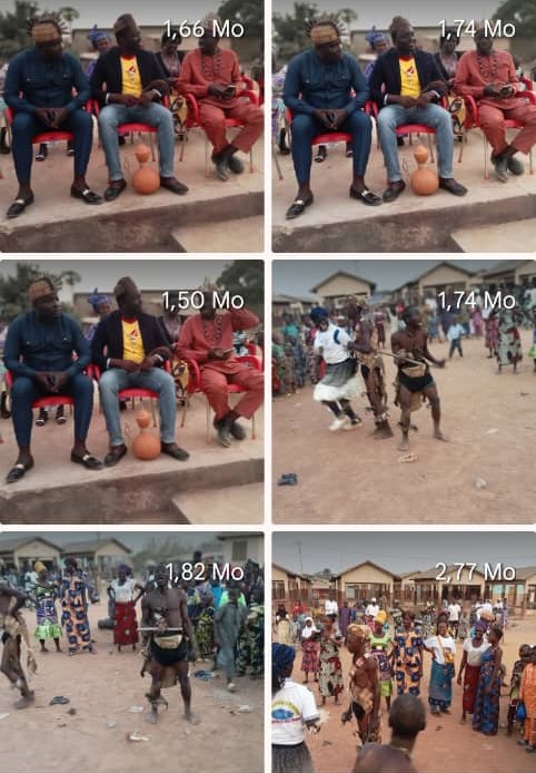 CÉLÉBRATION DE LA FÊTE DU 1 ER JANVIER À PARAKOU PAR LA COMMUNAUTÉ OTAMMARI AUTOUR DE LA DANSE FABÉNFA