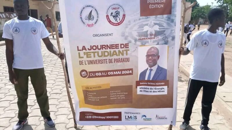 JOURNÉE DE L’ÉTUDIANT DE L’UNIVERSITÉ DE PARAKOU