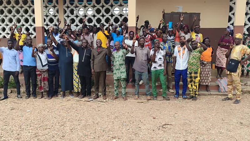 FIN DE LA TOURNÉE DE REMERCIEMENT ET DE REMOBILISATION DANS L’ARRONDISSEMENT DE NATTA DANS LA COMMUNE DE BOUKOMBÉ PAR LES LIEUTENANTS DU BLOC RÉPUBLICAIN : LE VILLAGE DE  KOUWONATOUGOU BOUCLE LA BOUCLE