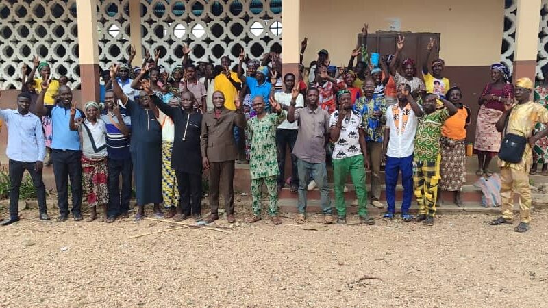 TOURNÉE DE REMERCIEMENT ET DE REMOBILISATION DU BR À NATTA DANS LA COMMUNE DE BOUKOMBÉ