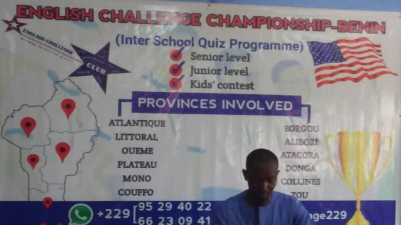 DIXIÈME ÉDITION  DU CHAMPIONNAT DE GÉNIE EN HERBE ANGLAIS : ENGLISH CHALLENGE : EMPLOI PLUS, MEILLEURE ÉQUIPE DU BORGOU FACE À NIGERIAN INTERNATIONAL SCHOOL DE KANDI