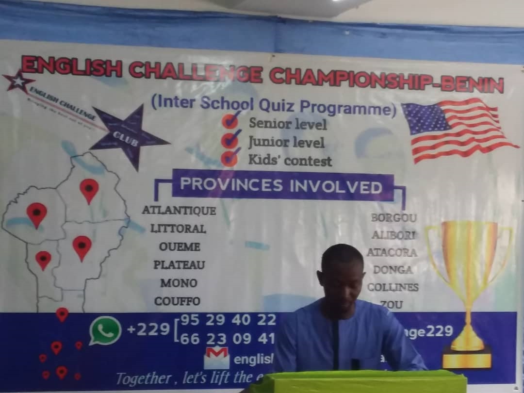 DIXIÈME ÉDITION  DU CHAMPIONNAT DE GÉNIE EN HERBE ANGLAIS : ENGLISH CHALLENGE : EMPLOI PLUS, MEILLEURE ÉQUIPE DU BORGOU FACE À NIGERIAN INTERNATIONAL SCHOOL DE KANDI