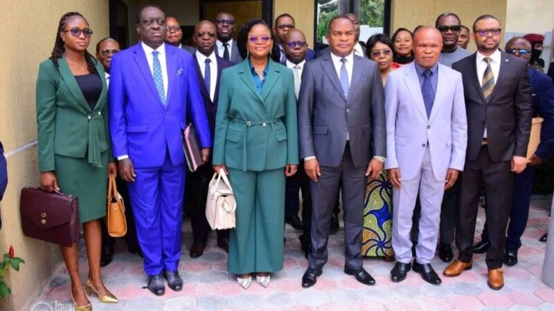 Coopération entre juridictions constitutionnelles:  Dandi GNAMOU tire les conclusions de sa visite en RDC