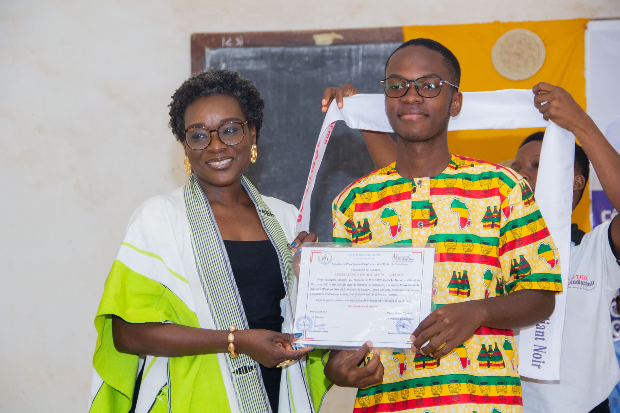media au bénin:Angela Kpeidja, une journaliste  engagé dans la cause féminine